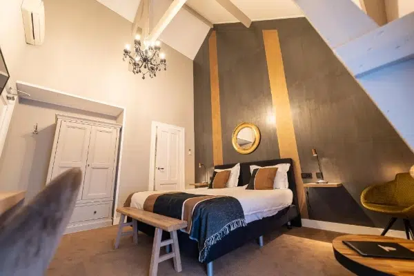 Afbeelding van kamer overnachting van restaurant De Burgemeester