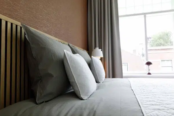 Afbeelding van slaapkamer van restaurant De Burgemeester