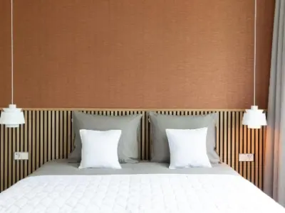 Afbeelding van slaapkamer restaurant De Burgemeester